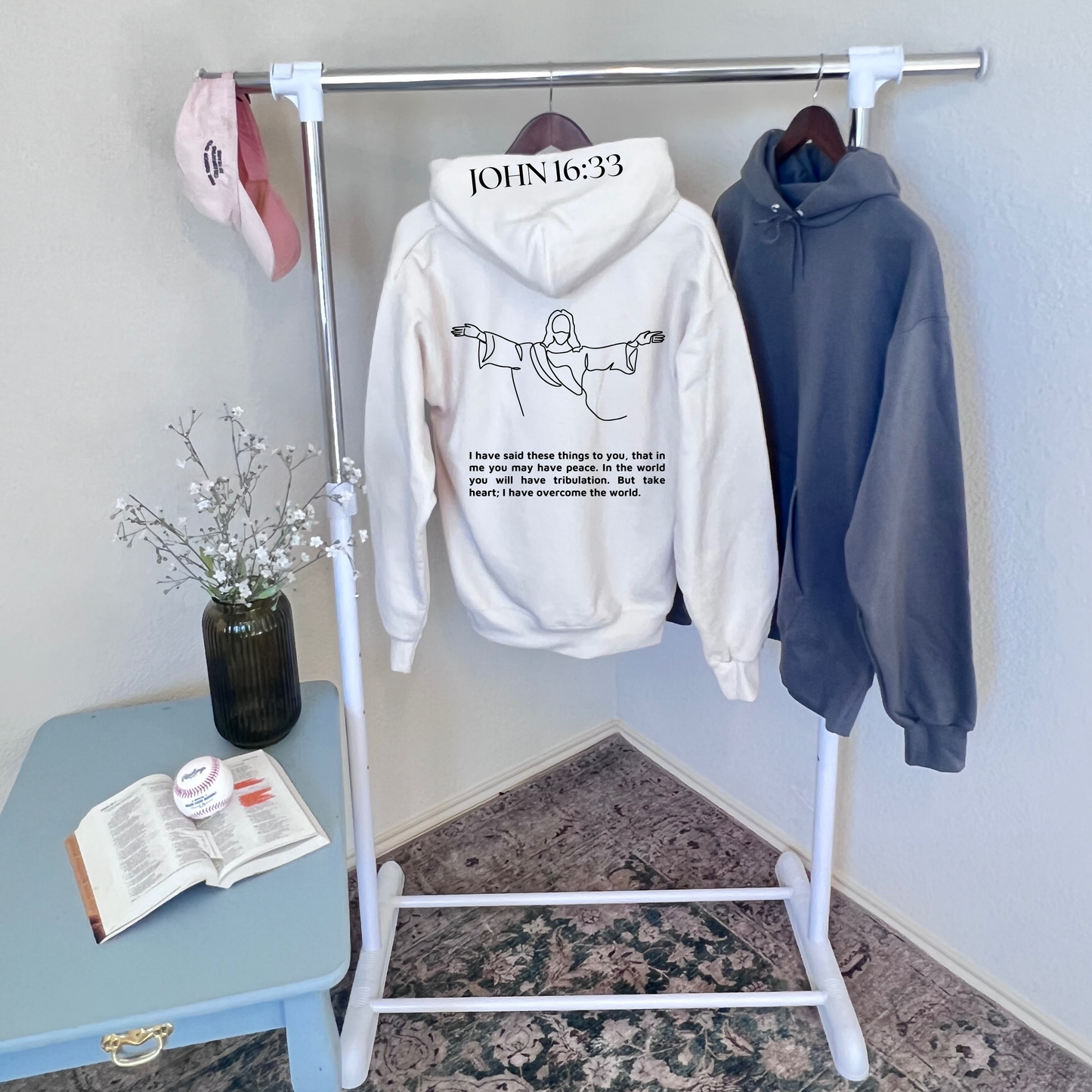 John 16:33 Hoodie