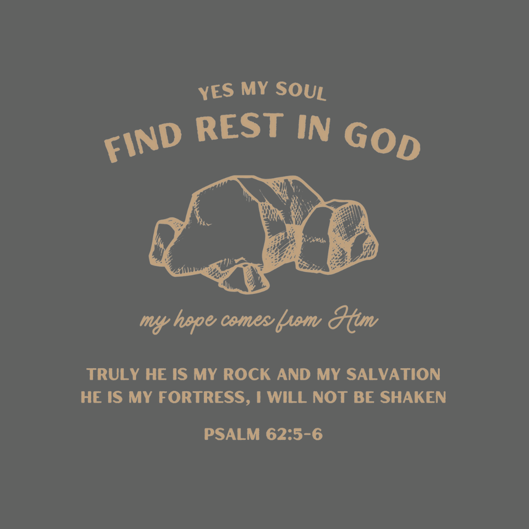 Psalm 62:5-6 Hoodie