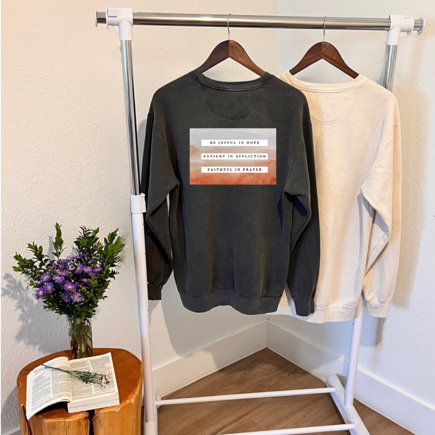 Romans 12:12 Sweatshirt