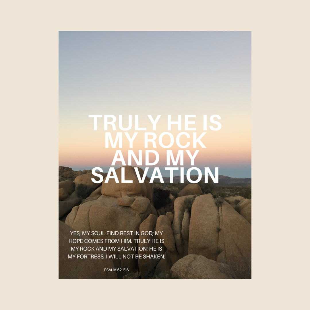 Psalm 62:5-6 T-Shirt